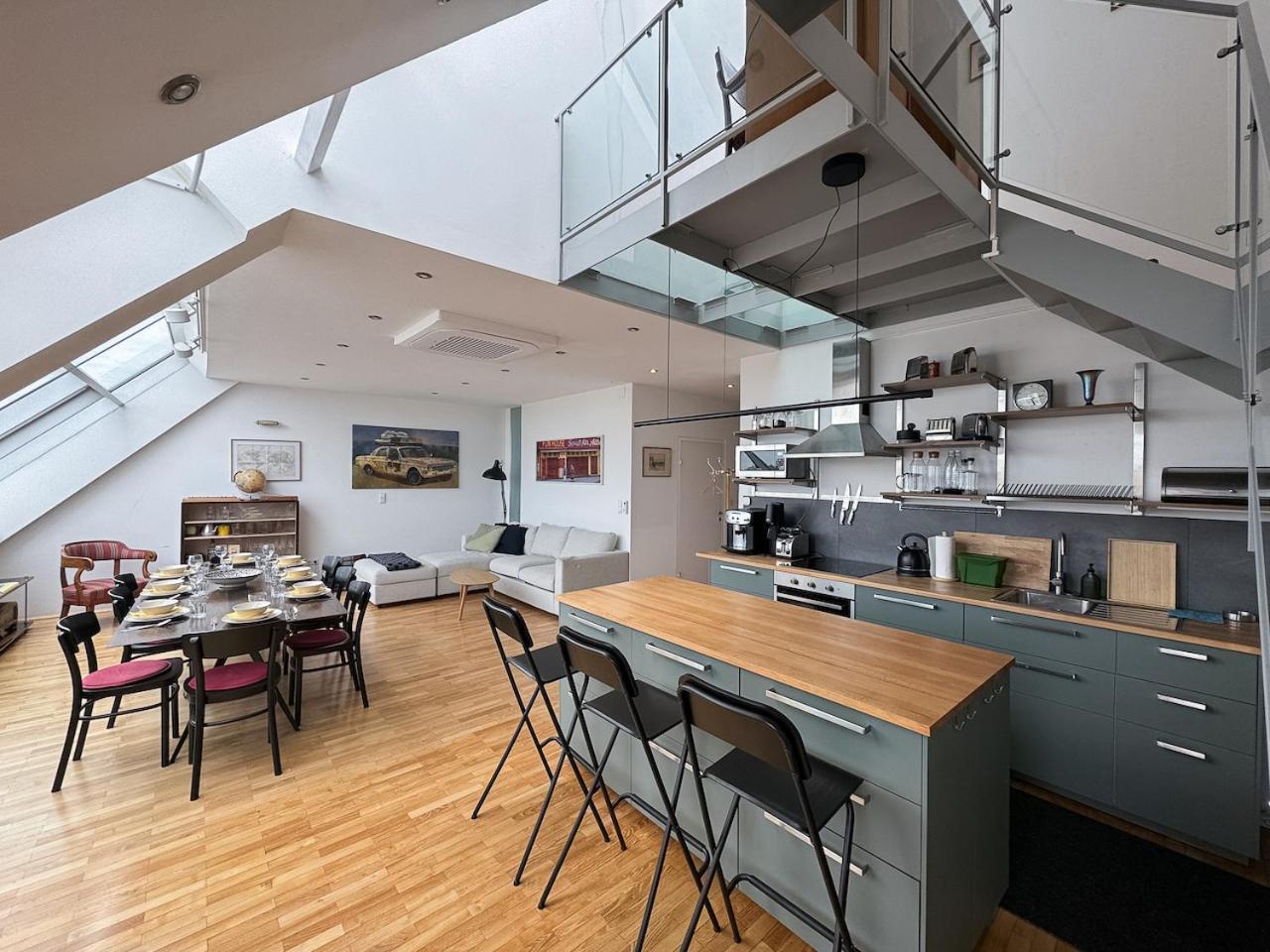 Апартаменты 360 View Loft 3 Вена Экстерьер фото